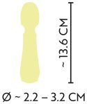Cuties Mini Vibrator Yellow 4 Cuties