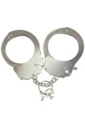 Kajdanki-Śmieszna zabawka-kadank- Metallic Handcuffs Adrien Lastic Kajdanki-Śmieszna zabawka-kadank- Metallic Handcuffs Adrien Lastic