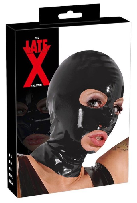 Latex Mask black Late X Latex Mask black Late X
