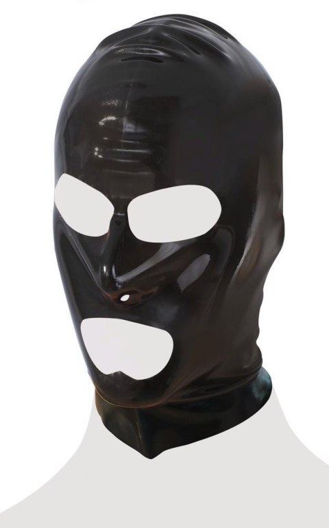 Latex Mask black Late X Latex Mask black Late X