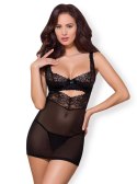 Bielizna- 867-CHE-1 koszulka i stringi S/M Obsessive Bielizna- 867-CHE-1 koszulka i stringi S/M Obsessive