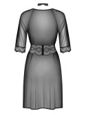 Bielizna-Lucita peniuar czarny S/M Obsessive Bielizna-Lucita peniuar czarny S/M Obsessive