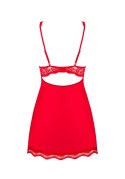 Bielizna-Luvae babydoll i stringi czerwona S/M Obsessive Bielizna-Luvae babydoll i stringi czerwona S/M Obsessive