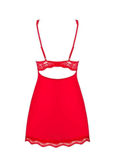 Bielizna-Luvae babydoll i stringi czerwona S/M Obsessive Bielizna-Luvae babydoll i stringi czerwona S/M Obsessive