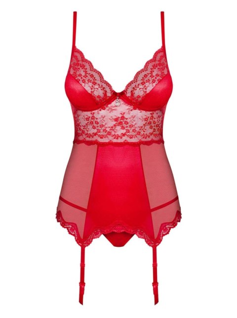 Bielizna- Lovica gorset i stringi XXL Obsessive Bielizna- Lovica gorset i stringi XXL Obsessive