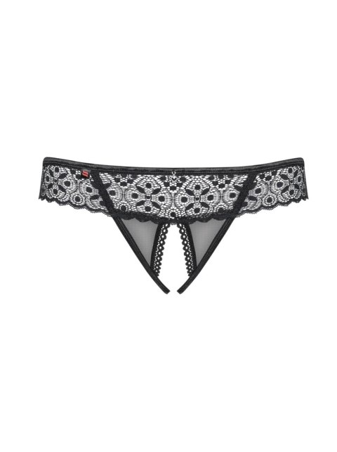 Bielizna-Shibu stringi otwarte czarne S/M Obsessive Bielizna-Shibu stringi otwarte czarne S/M Obsessive