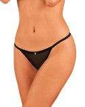 Celia Noir crotchless thong XL/2XL Obsessive Celia Noir crotchless thong XL/2XL Obsessive