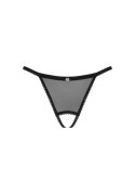 Celia Noir crotchless thong XL/2XL Obsessive Celia Noir crotchless thong XL/2XL Obsessive