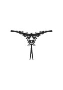 Celia Noir crotchless thong XL/2XL Obsessive Celia Noir crotchless thong XL/2XL Obsessive