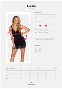Eloissa koszulka i string S/M Obsessive Eloissa koszulka i string S/M Obsessive