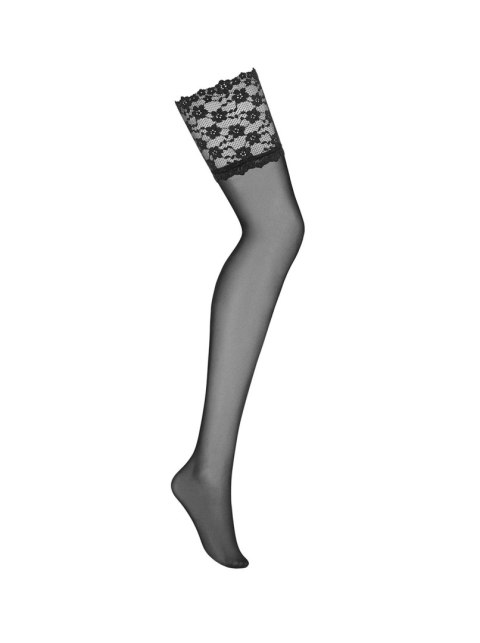 Bielizna- Letica pończochy czarne S/M Obsessive Bielizna- Letica pończochy czarne S/M Obsessive