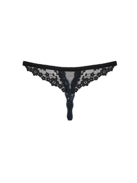 Bielizna-Letica stringi otwarte czarne L/XL Obsessive Bielizna-Letica stringi otwarte czarne L/XL Obsessive