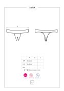 Bielizna-Letica stringi otwarte czarne L/XL Obsessive Bielizna-Letica stringi otwarte czarne L/XL Obsessive
