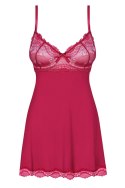 Bielizna-Rosalyne babydoll i stringi czerwona S/M Obsessive Bielizna-Rosalyne babydoll i stringi czerwona S/M Obsessive