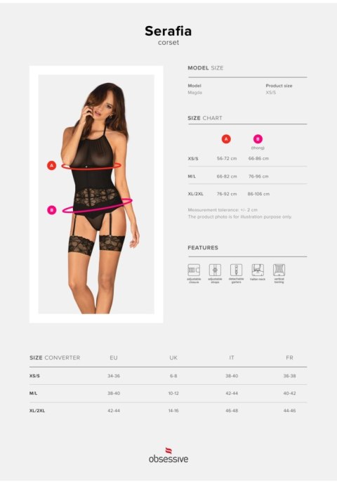 Serafia gorset M/L Obsessive Serafia gorset M/L Obsessive