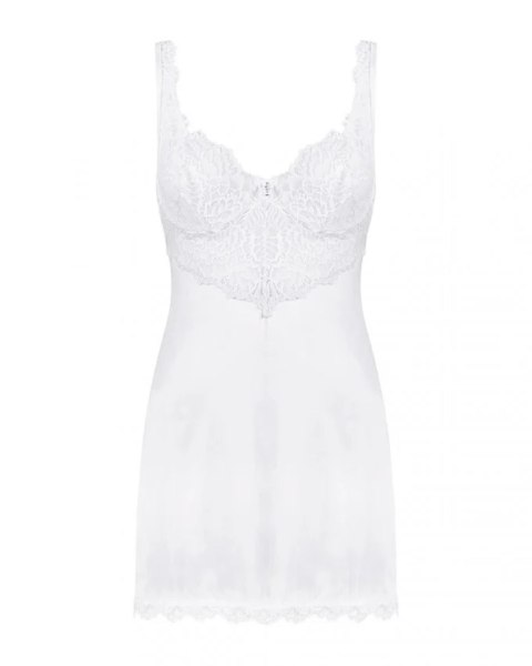 Bielizna-Amor Blanco koszulka i stringi biały L/XL Obsessive Bielizna-Amor Blanco koszulka i stringi biały L/XL Obsessive