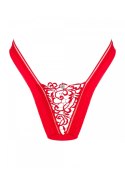 Bielizna-Larisya stringi czerwone S/M Obsessive Bielizna-Larisya stringi czerwone S/M Obsessive