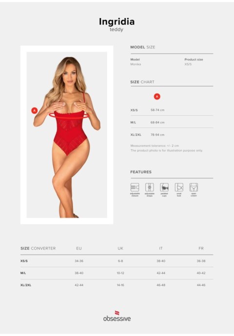 Ingridia body otwarte M/L Obsessive Ingridia body otwarte M/L Obsessive