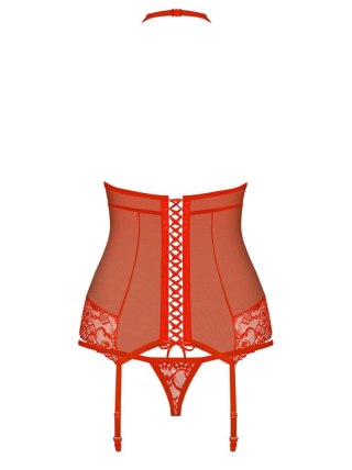 Bielizna-838-COR-3 gorset i stringi S/M Obsessive