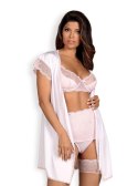 Bielizna-Girlly peniuar biały S/M Obsessive Bielizna-Girlly peniuar biały S/M Obsessive