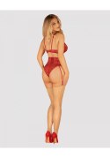 Bielizna-Lonesia pas do pończoch czerwony S/M Obsessive Bielizna-Lonesia pas do pończoch czerwony S/M Obsessive
