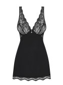 Bielizna-Luvae babydoll i stringi Czarny S/M Obsessive Bielizna-Luvae babydoll i stringi Czarny S/M Obsessive