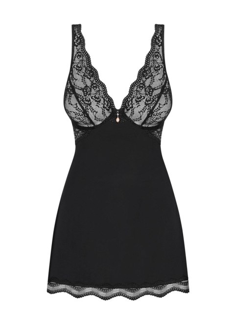 Bielizna-Luvae babydoll i stringi Czarny S/M Obsessive Bielizna-Luvae babydoll i stringi Czarny S/M Obsessive