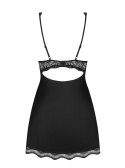 Bielizna-Luvae babydoll i stringi Czarny S/M Obsessive Bielizna-Luvae babydoll i stringi Czarny S/M Obsessive