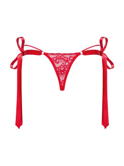 Bielizna-Lovlea stringi czerwone L/XL Obsessive Bielizna-Lovlea stringi czerwone L/XL Obsessive