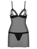 Bielizna-865-CHE-1 koszulka i stringi S/M Obsessive Bielizna-865-CHE-1 koszulka i stringi S/M Obsessive