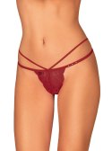 Bielizna-Ivetta stringi czerwone L/XL Obsessive Bielizna-Ivetta stringi czerwone L/XL Obsessive