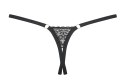 Bielizna-Meshlove stringi otwarte L/XL Obsessive