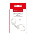 Kajdanki- Me You Us Heavy Metal Handcuffs Silver Me You Us Kajdanki- Me You Us Heavy Metal Handcuffs Silver Me You Us