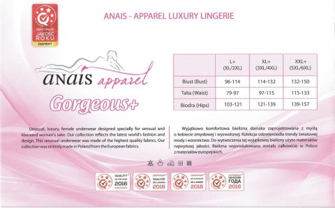 YAMMY black-red chemise XXL+ ( czarno-czerwona halka ) Anais YAMMY black-red chemise XXL+ ( czarno-czerwona halka ) Anais