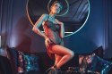 Bielizna- Fantasme chemise XXL/XXXL (czarno-czerwona) Anais Bielizna- Fantasme chemise XXL/XXXL (czarno-czerwona) Anais