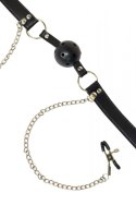 Ball Gag with nipple clamps Party Hard Gratitude Lola Games Ball Gag with nipple clamps Party Hard Gratitude Lola Games