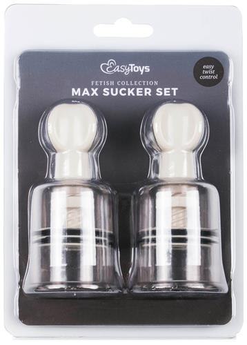 Pompka-Nipple & Clit Suckers Medium 2 pcs EasyToys Pompka-Nipple & Clit Suckers Medium 2 pcs EasyToys