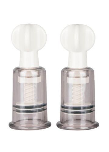 Pompka-Nipple & Clit Suckers Small 2 pcs EasyToys Pompka-Nipple & Clit Suckers Small 2 pcs EasyToys