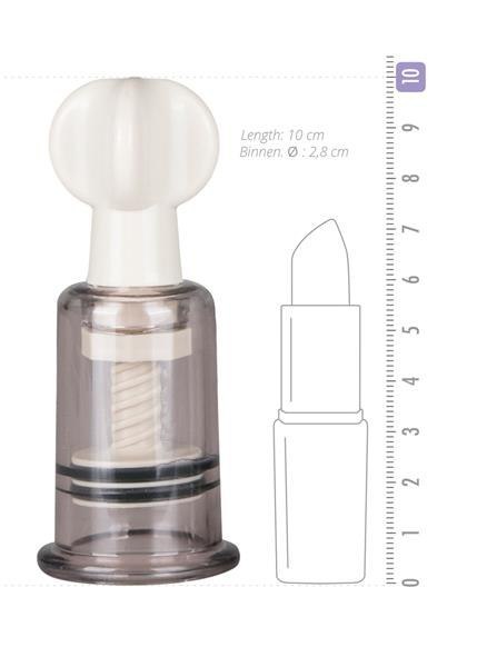 Pompka-Nipple & Clit Suckers Small 2 pcs EasyToys Pompka-Nipple & Clit Suckers Small 2 pcs EasyToys
