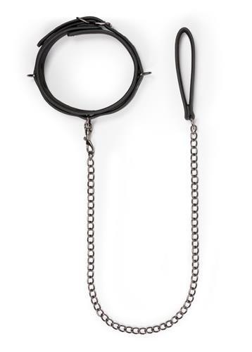 Wiązania-Fetish collar with leash EasyToys Wiązania-Fetish collar with leash EasyToys