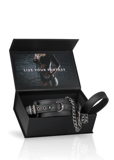 Wiązania-Fetish collar with leash EasyToys Wiązania-Fetish collar with leash EasyToys