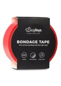 Wiązania-Red Bondage Tape 20 m EasyToys Wiązania-Red Bondage Tape 20 m EasyToys