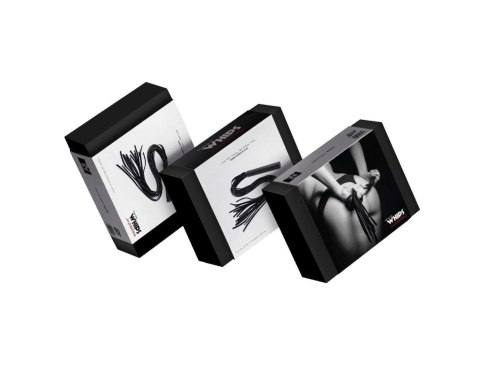Pejcz-WHIPS duży pejcz, czarny Whips Collections Pejcz-WHIPS duży pejcz, czarny Whips Collections