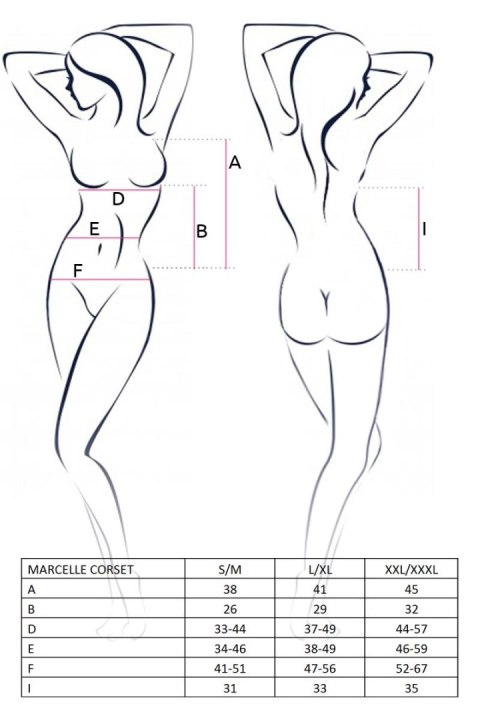 Bielizna-MARCELLE CORSET white XXL/XXXL - Casmir Casmir Bielizna-MARCELLE CORSET white XXL/XXXL - Casmir Casmir