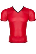 Męski t-shirt z wetlooka w serek S Regnes Fetish Planet Męski t-shirt z wetlooka w serek S Regnes Fetish Planet