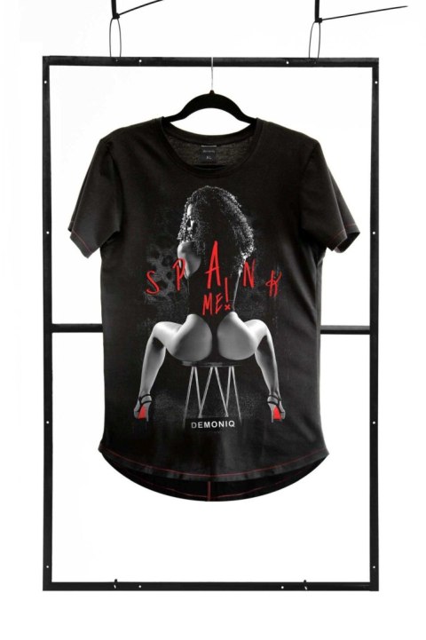 T-shirt men black L fashion Demoniq T-shirt men black L fashion Demoniq