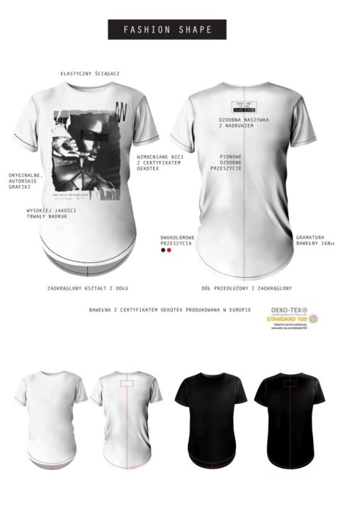 T-shirt men black L fashion Demoniq T-shirt men black L fashion Demoniq