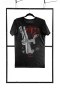 T-shirt men black M regular Demoniq