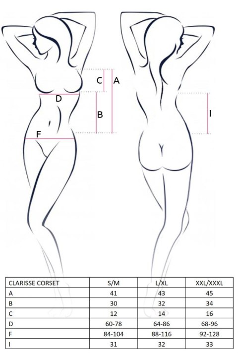 Bielizna-CLARISSE CORSET cream XXL/XXXL - Casmir Casmir Bielizna-CLARISSE CORSET cream XXL/XXXL - Casmir Casmir