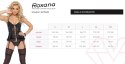 Gorset i stringi 6077 black XXL ROXANA Gorset i stringi 6077 black XXL ROXANA